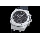 Audemars Piguet-Royal Oak Chronograph 26331 SS/RU Blk/Blk BF A7750