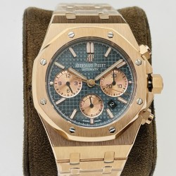 Audemars Piguet-Royal Oak Chrono 26331 RG/RG Green/RG JFS A7750