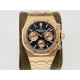 Audemars Piguet-Royal Oak Chrono 26331 RG/RG Black/RG JFS A7750
