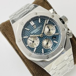 Audemars Piguet-Royal Oak Chrono 26331 SS/SS Blue/White JFS A7750