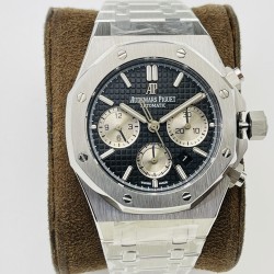 Audemars Piguet-Royal Oak Chrono 26331 SS/SS Black/White JFS A7750