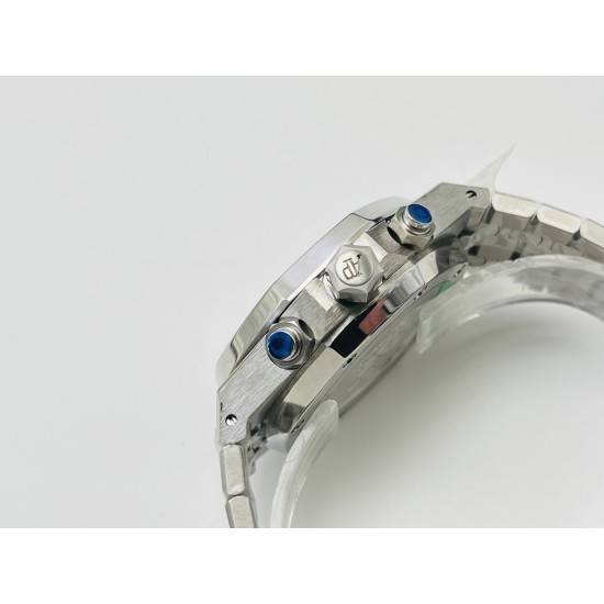 Audemars Piguet-Royal Oak Chrono 26331 SS/SS White/Blue JFS A7750