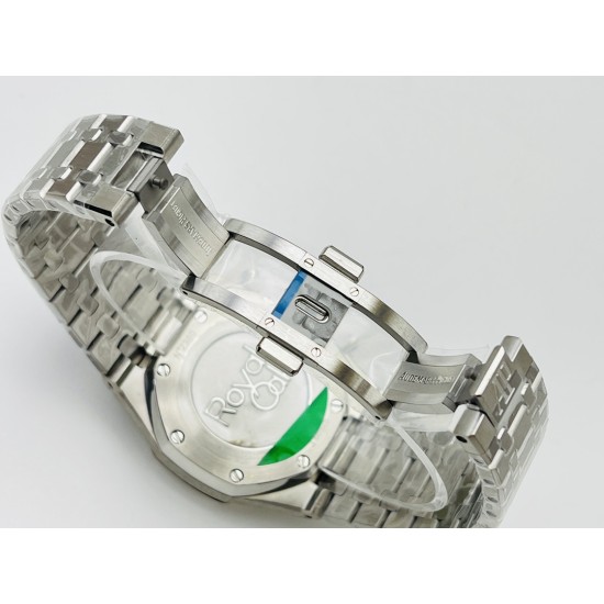 Audemars Piguet-Royal Oak Chrono 26331 SS/SS White/Blue JFS A7750