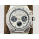 Audemars Piguet-Royal Oak Chrono 26331ST 41mm SS/SS White/Blk JFS A7750