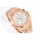 Audemars Piguet-Royal Oak Chrono 26240OR 41mm RG/RG White Dial APS SH4401 Super Clone