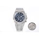 Audemars Piguet-Royal Oak Chrono 26240ST 41mm SS/SS Blue Dial APS SH4401 Super Clone