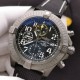 Breitling-Avenger Bandit SS/NY Black/Num OXF A7750