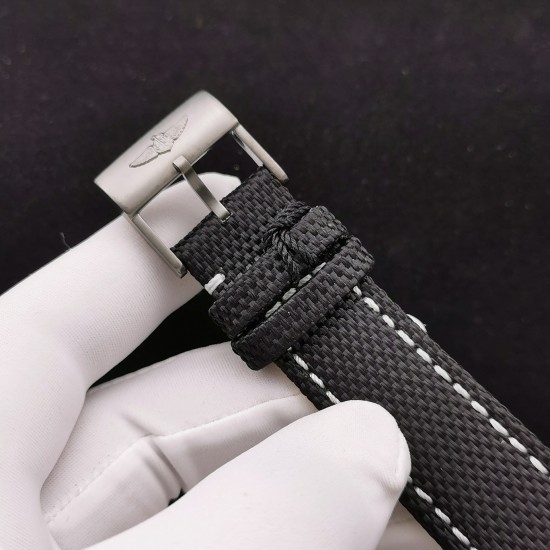 Breitling-Avenger Bandit SS/NY Black/Num OXF A7750