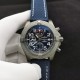 Breitling-Avenger Bandit SS/NY Blue/Num OXF A7750