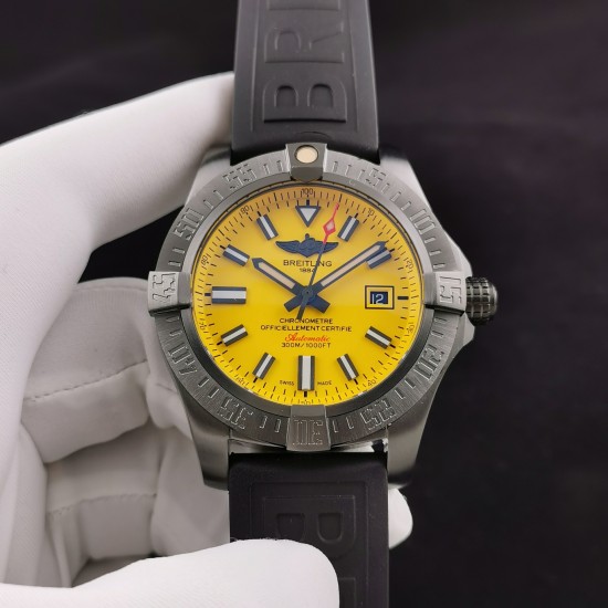 Breitling-Avenger Blackbird 44mm DLC/RU Yellow OXF A2824