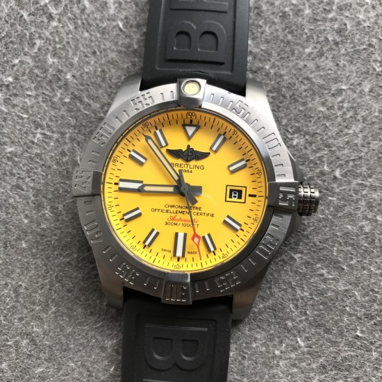 Breitling-Avenger Blackbird 44mm DLC/RU Yellow OXF A2824