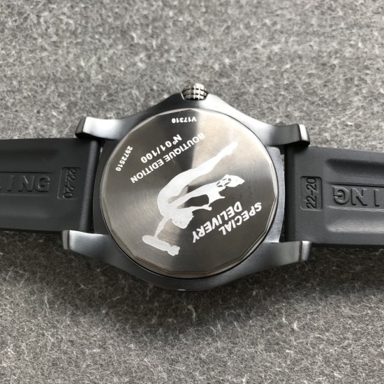 Breitling-Avenger Blackbird 44mm DLC/RU Yellow OXF A2824