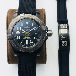 Breitling-Avenger II GMT BlackSteel DLC/TI/NY Black OXF V2 A2836