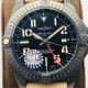 Breitling-Avenger II GMT BlackSteel DLC/TI/NY Black OXF V2 A2836