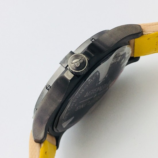 Breitling-Avenger II GMT BlackSteel DLC/TI/NY Black OXF V2 A2836