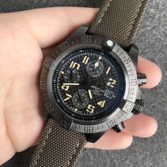 reitling - Breitling-Avenger Bandit DLC/SS/NY Black/Num OXF A7750