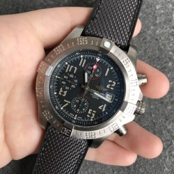 Breitling-Avenger Bandit SS/NY Blue/Num BLSF A7750