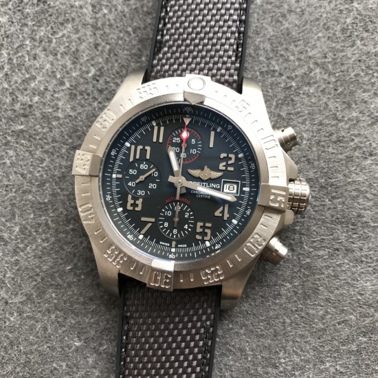 Breitling-Avenger Bandit SS/NY Blue/Num BLSF A7750