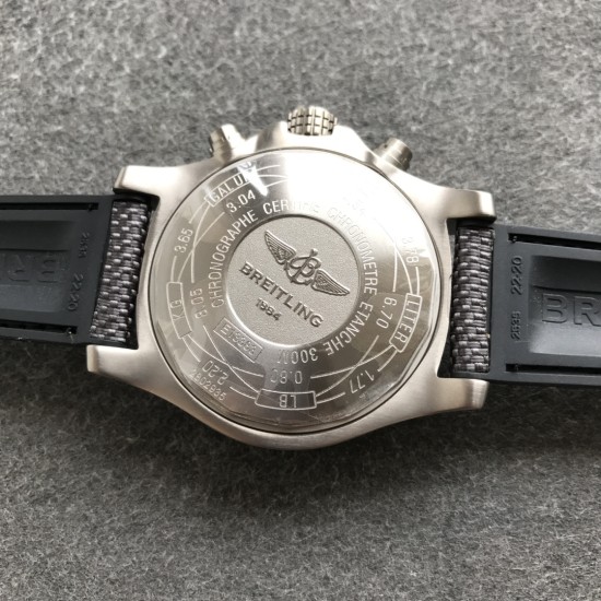 Breitling-Avenger Bandit SS/NY Blue/Num BLSF A7750