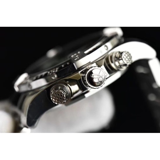 Breitling-Avenger II Chronograph 43mm SS/SS Dark Grey GF A7750