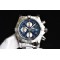 Breitling-Avenger II Chronograph 43mm SS/SS Blue GF A7750