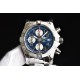 Breitling-Avenger II Chronograph 43mm SS/SS Blue GF A7750