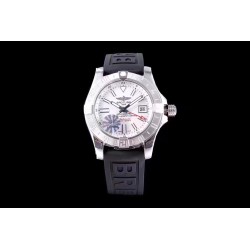 Breitling-Avenger II GMT A3239011 SS/RU White GF V2 A2836