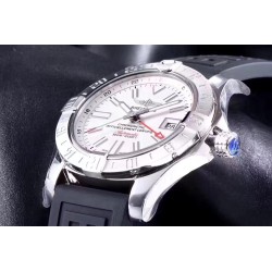 Breitling-Avenger II GMT A3239011 SS/RU White GF V2 A2836