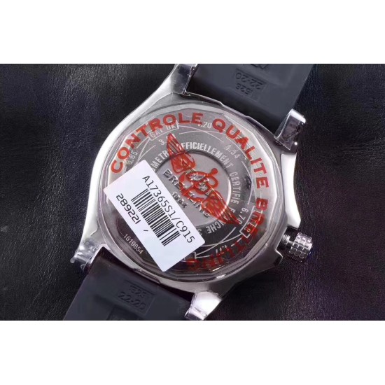 Breitling-Avenger II GMT A3239011 SS/RU White GF V2 A2836