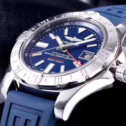 Breitling-Avenger II GMT A3239011 SS/RU Blue GF V2 A2836