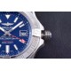 Breitling-Avenger II GMT A3239011 SS/RU Blue GF V2 A2836