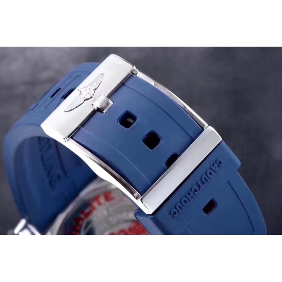 Breitling-Avenger II GMT A3239011 SS/RU Blue GF V2 A2836