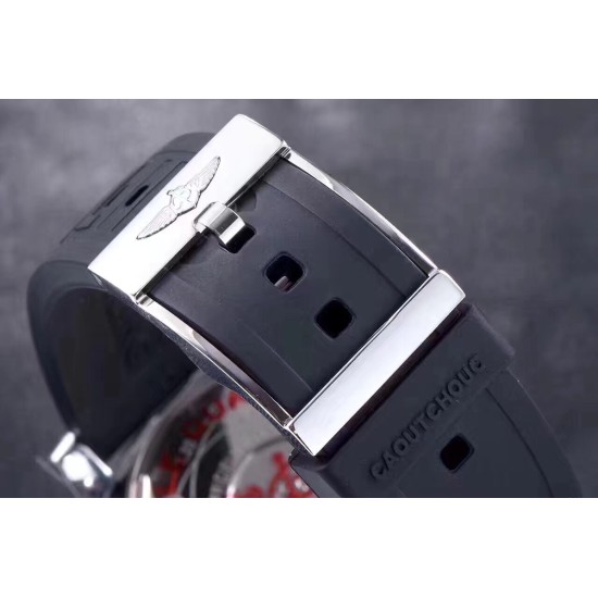 Breitling-Avenger II GMT A3239011 SS/RU Blue GF V2 A2836