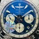 Breitling-Avenger II Chronograph 43mm SS/SS Blue GF A7750