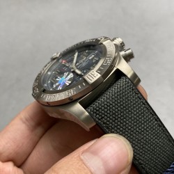Breitling-Avenger Bandit SS/NY Olive/Num GF A7750