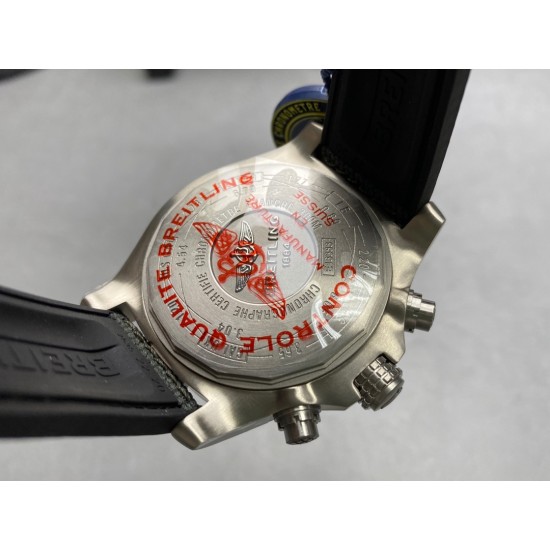 Breitling-Avenger Bandit SS/NY Olive/Num GF A7750