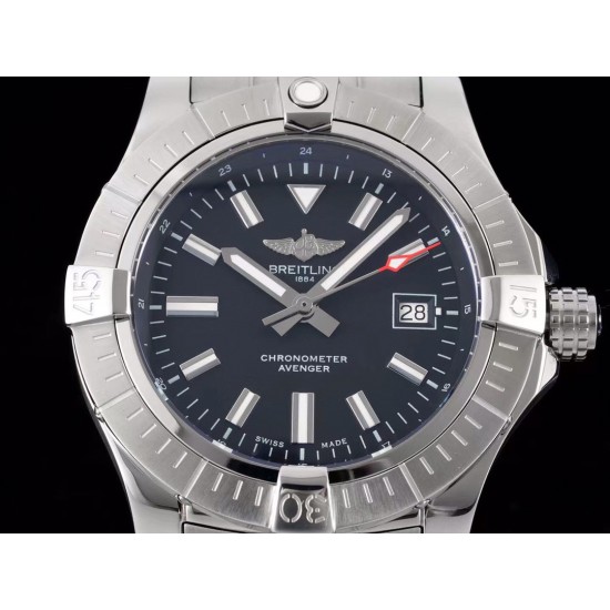 Breitling-Avenger 43mm SS/SS Blue/Stk TF A2824