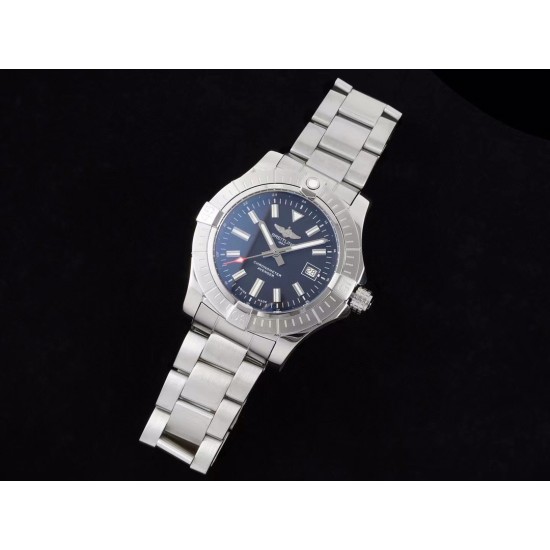 Breitling-Avenger 43mm SS/SS Blue/Stk TF A2824