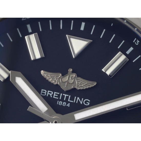 Breitling-Avenger 43mm SS/SS Blue/Stk TF A2824