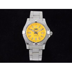 Breitling-Avenger 43mm SS/SS Yellow/Stk TF A2824