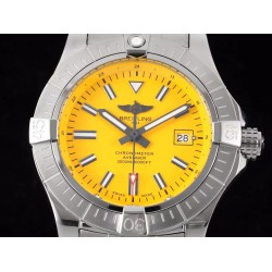Breitling-Avenger 43mm SS/SS Yellow/Stk TF A2824