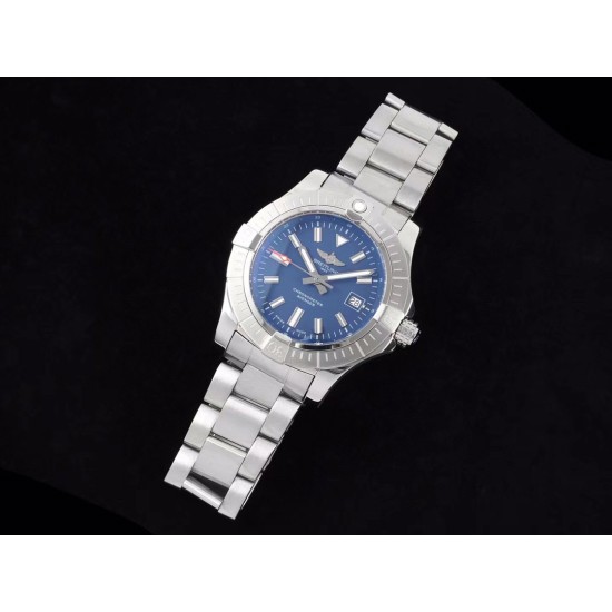 Breitling-Avenger 43mm SS/SS Blue/Stk TF A2824