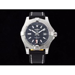 Breitling-Avenger 43mm SS/NY Black/Stk TF A2824