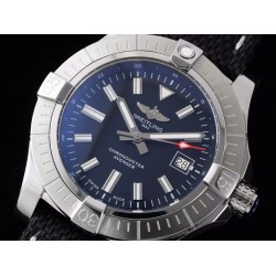 Breitling-Avenger 43mm SS/NY Black/Stk TF A2824