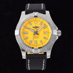 Breitling-Avenger 43mm SS/NY Yellow/Stk TF A2824