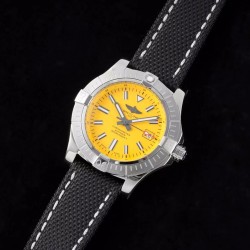 Breitling-Avenger 43mm SS/NY Yellow/Stk TF A2824