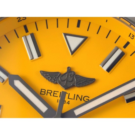 Breitling-Avenger 43mm SS/NY Yellow/Stk TF A2824