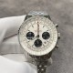 Breitling-Navitimer B01 Chronograph SS/SS Wht/Blk GF A7750 Mod