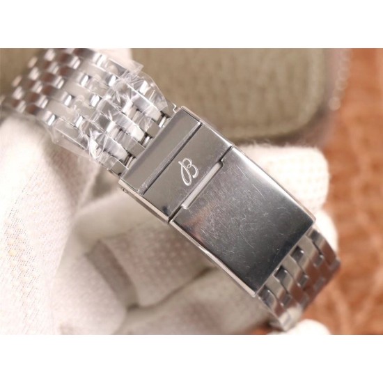 Breitling-Navitimer 1 41mm SS/SS Blue KOR A2824