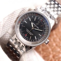Breitling-Navitimer 1 38mm SS/SS Black KOR Swiss SW200